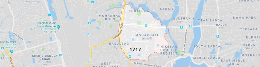 Mohakhali postal code