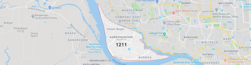 Kamrangirchar postal code