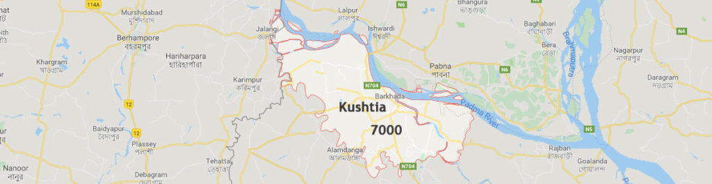 Kushtia postal code